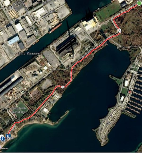 5K Course Map